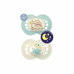 Πιπίλα Night Σιλικόνης 6-16 μηνών – Συλλογή Forest