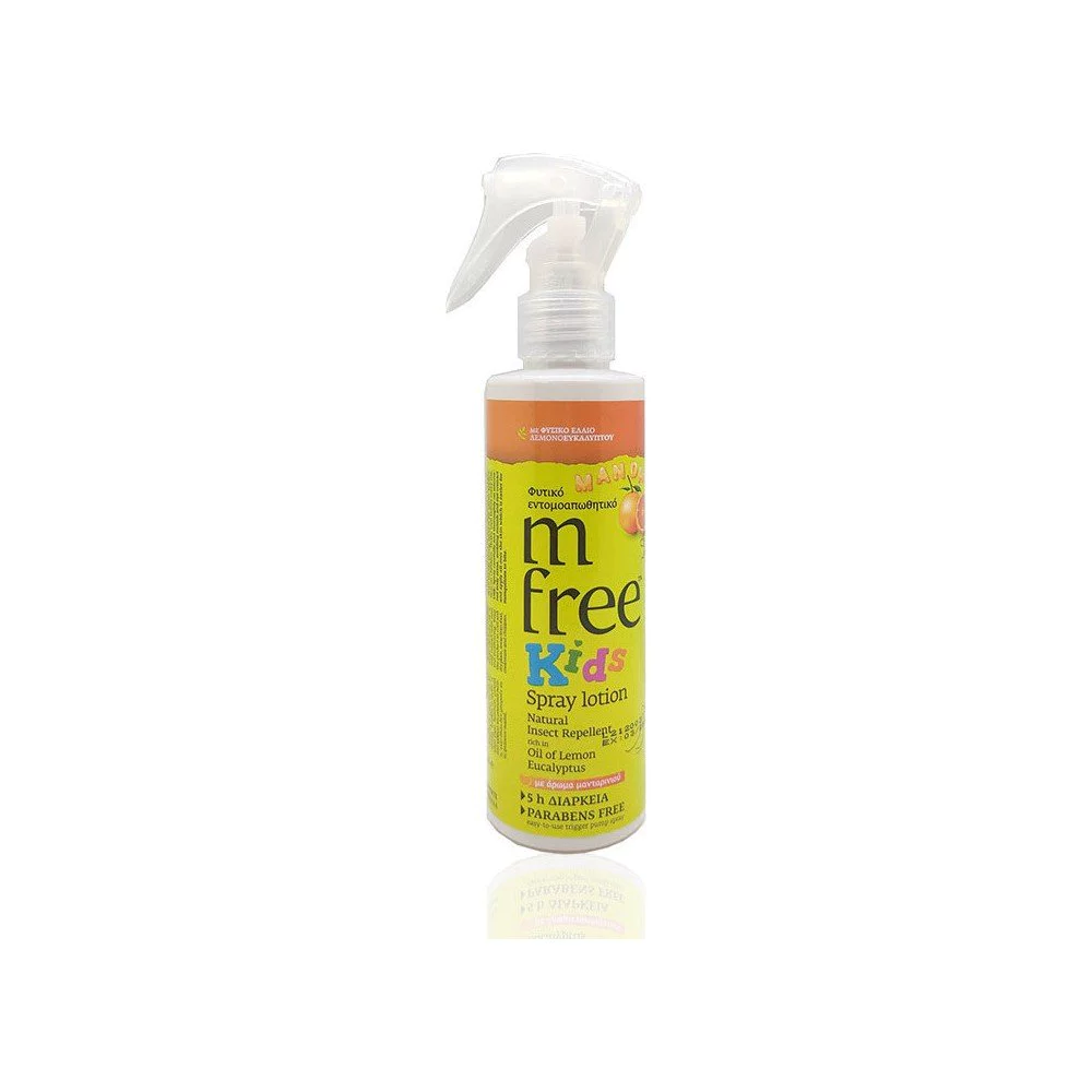 5205507020147-1000x1000.jpg M Free Kids Natural Insect Repellent Spray Lotion 125 ml - Image 1