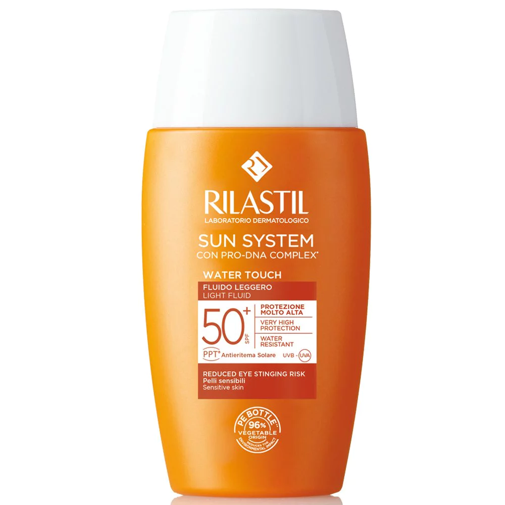 8050444858042_1-1000x1000.jpg Rilastil Sun System Fluide Water Touch SPF 50+ Aντηλιακό με Δείκτη Προστασίας, 50ml - Image 1