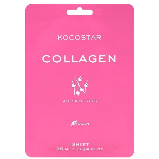 8809328325190 Kocostar Collagen Face Mask, 1 Τεμάχιο - Image 1