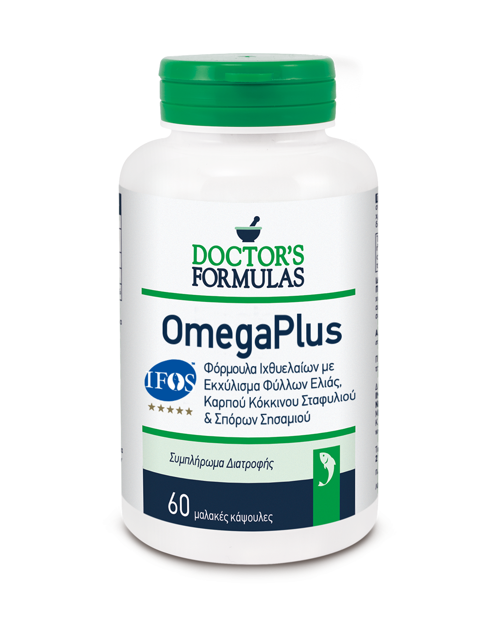 DOCTORS_OmegaPlus DOCTOR'S FORMULAS Omega Plus 60 Μαλακές Κάψουλες - Image 1