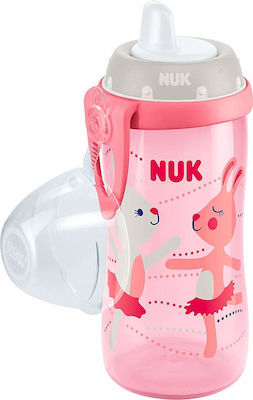 Nuk First Choice Kiddy Cup Κουνελάκια Ροζ 12m+ 300ml - Image 2
