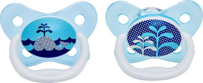 Dr. Brown's Ορθοδοντικές Πιπίλες Σιλικόνης για 0-6 μηνών 2τμχ - Image 2