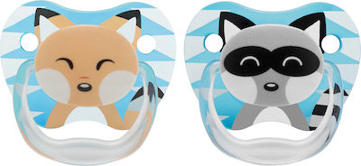 Dr. Brown's Ορθοδοντικές Πιπίλες Σιλικόνης για 0-6 μηνών 2τμχ - Image 1