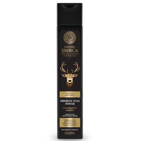 4744183012943 NATURA SIBERICA Men Anti-Dandruff Shampoo Siberian Stag Power Αντρικό Σαμπουάν Κατά της Πιτυρίδας 250ml - Image 1