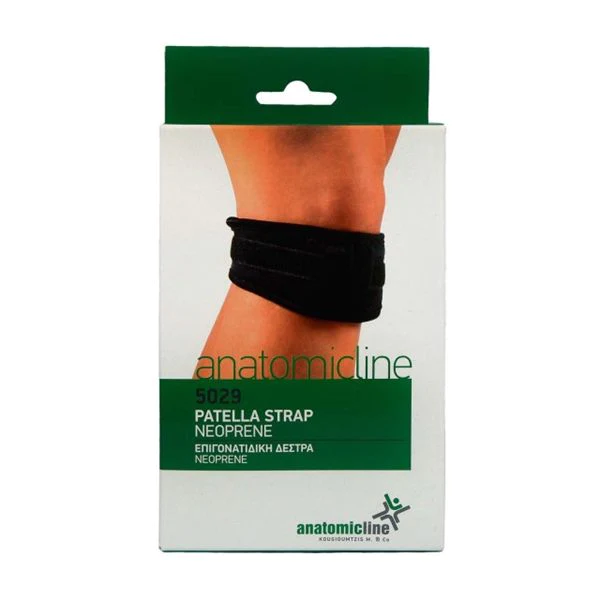 anatomic-line-epigonatidikh-destra-neoprene-5029-enlarge Anatomic Line Επιγονατιδικό Strap σε Μαύρο χρώμα 5029 (One Size) - Image 1