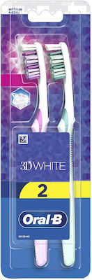 xlarge_20231023103753_oral_b_3d_white_35_1_1_medium_mov_prasini_2tmch Oral-B 3D White 35 Medium 2τμχ - Image 1