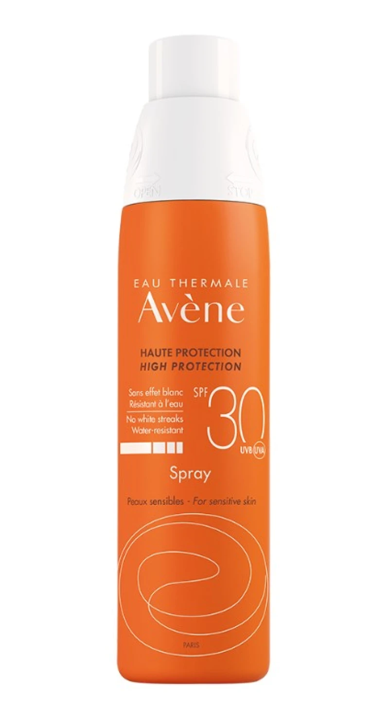 0f37e79a9cb0793580652661d8d44d22.jpg AVENE SPRAY SPF30 200ML - Image 1