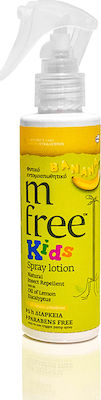 xlarge_20210413170547_bnef_m_free_kids_spray_lotion_banana_125ml M Free Kids Natural Insect Repellent Spray Lotion 125 ml - Image 1
