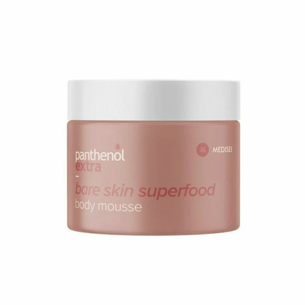 00a7858eda7541eb7539e8dbc287058a.jpeg Panthenol Extra Bare Skin Superfood Body Mousse 230ml - Image 1