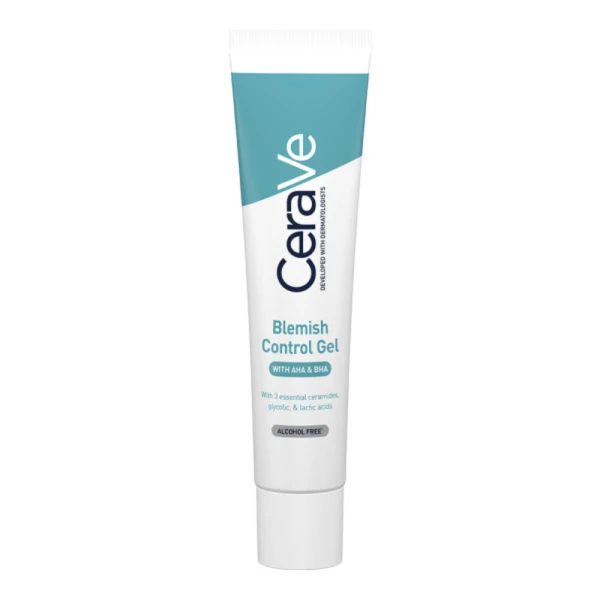 06f30a2149bab33b5bd51acf838616d6.jpg CeraVe Blemish Control Gel, Καθημερινή Φροντίδα Κατά Των Ατελειών της Ακμής με AHA, BHA και Ceramides 40ml - Image 1
