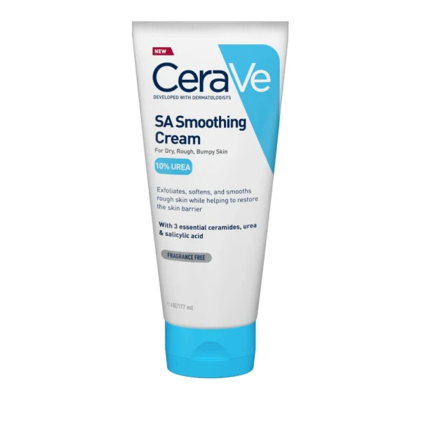 8584639b2012a3919fefd4dcb475c8d1.jpg CeraVe SA Smoothing Cream Κρέμα Ενυδατική & Απολεπιστική 177ml - Image 1
