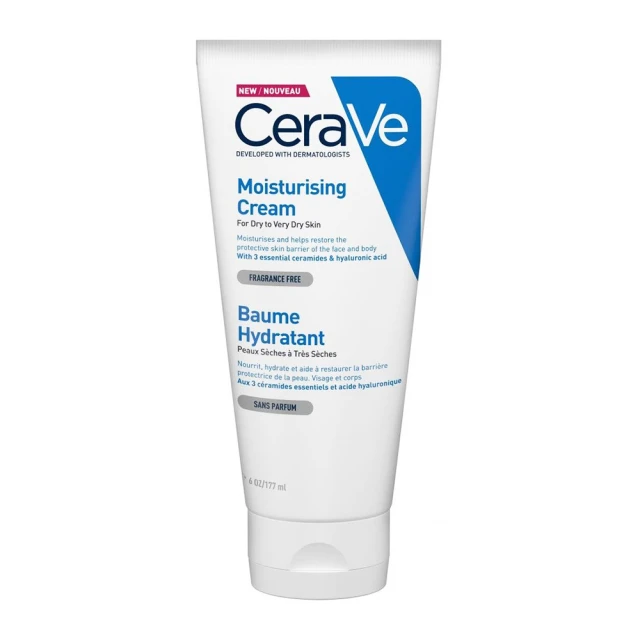 8fcf42899297b61e48650fffdb5c5e8d.jpg CeraVe Moisturising Cream Ενυδατική Κρέμα για Ξηρό - Πολύ Ξηρό Δέρμα 177ml - Image 1