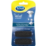Scholl Velvet Smooth Diamond Crystals Extra Rubbing Replacement Head 2 Τεμάχια