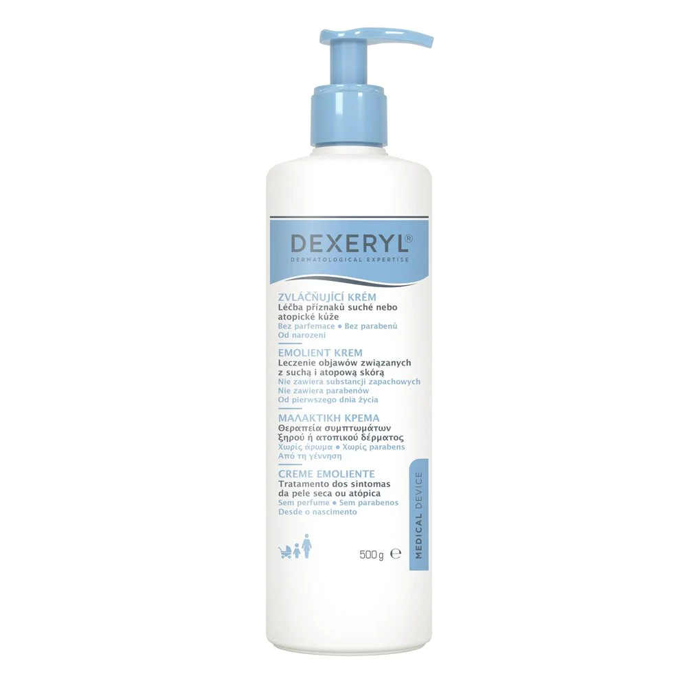 3573994006350-1000x1000.jpg Dexeryl Emollient Cream Μαλακτική Κρέμα για Ξηρό Δέρμα, 500gr - Image 1