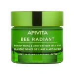 Apivita Bee Radiant Peony Light Texture, Κρέμα-Gel για Σημάδια Γήρανσης & Ξεκούραστη Όψη Ελαφριάς Υφής 50ml