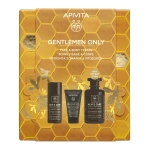 Apivita Promo Men's Care Κρέμα Προσώπου Κατά των Ρυτίδων, 50ml & Black Detox Gel Καθαρισμού, 50ml & Σαμπουάν/Αφρόλουτρο, 250ml