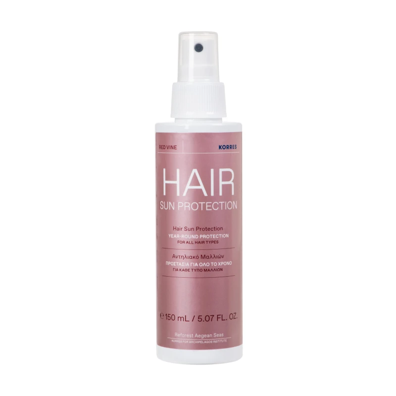 bc516a5dc48b5bd1b7e5adbd4f654284.jpeg Korres Hair Sun Protection Κόκκινο Αμπέλι Αντηλιακό Μαλλιών για Κάθε Τύπο Μαλλιών 150ml - Image 1