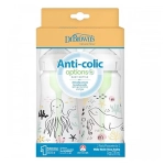 Dr. Brown's Options+ Anti-Colic Μπιμπερό Πλαστικό με Φαρδύ Λαιμό από 0m+ Ωκεανός 2x270ml - Image 2