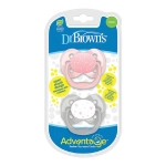 Dr. Brown's Advantage Πιπίλα Σιλικόνης 0-6m 2 τεμάχια