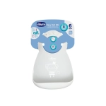 Chicco Γκρι Σαλιάρα Σιλικόνης για Ψίχουλα 6m+ 1 τεμάχιο - Image 2