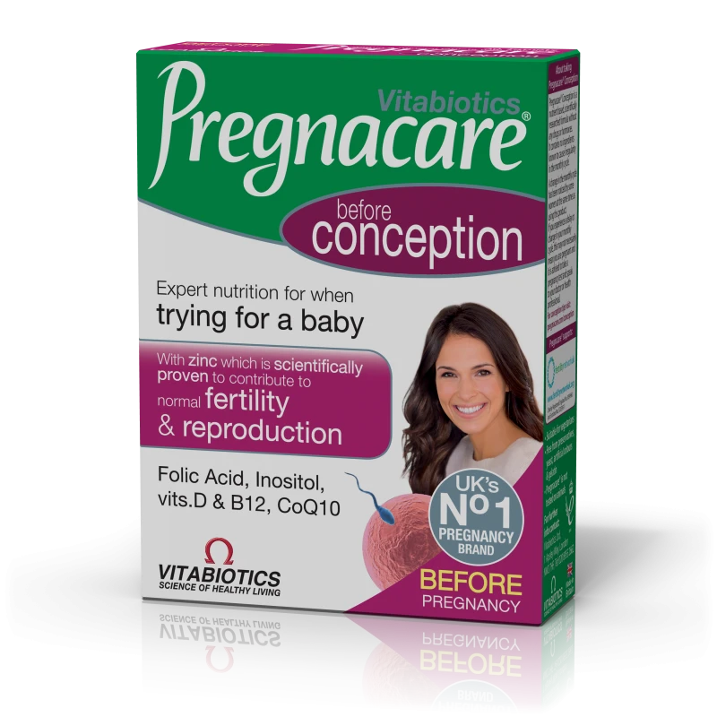 efb50a5af19e0af9a71a5f9330c9c355.png Vitabiotics Pregnacare Conception 30Tabs - Image 1