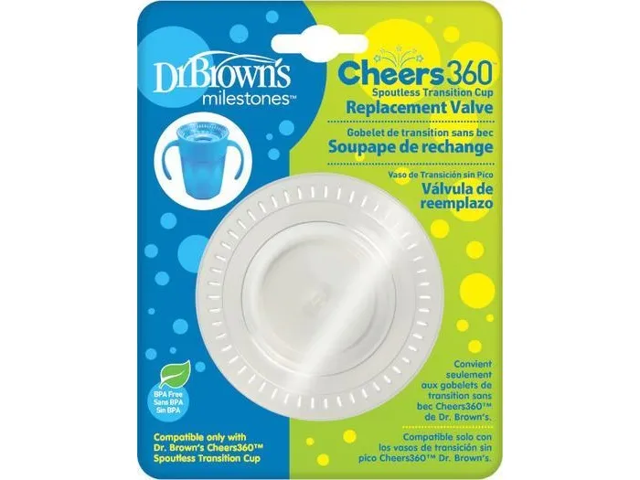 http___s01.csdam.net_digitalcontent_0_6138_61384388.jpg_ev=1001 Dr. Brown's Cheers 360° Ανταλλακτική Βαλβίδα Σιλικόνης για Κύπελο 1 Τεμάχιο - Image 1