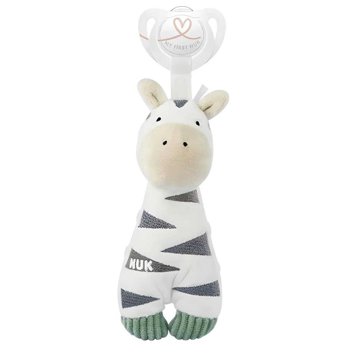 4008600425618_1-1000x1000_jpg_1366x Nuk Little Friend - Παιχνίδι Ζέβρα Με Πιπίλα Σιλικόνης, 1τεμ (Κωδ. 10225286) - Image 1