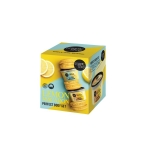 Organic Shop Promo Lemon Macaron Fusion Body Scrub Lemon Macaron για Απολέπιση 250ml & Body Souffle Lemon Macaron 250ml