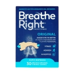 Breathe Right Original Ρινικές Ταινίες Μεσαίο Μέγεθος 30Pcs