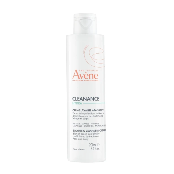 db2dcea066e2b6b0526976a2070786a7.jpeg Avene Cleanance Hydra Cleansing Cream, Καταπραϋντική Κρέμα Καθαρισμού, 200 ml - Image 1