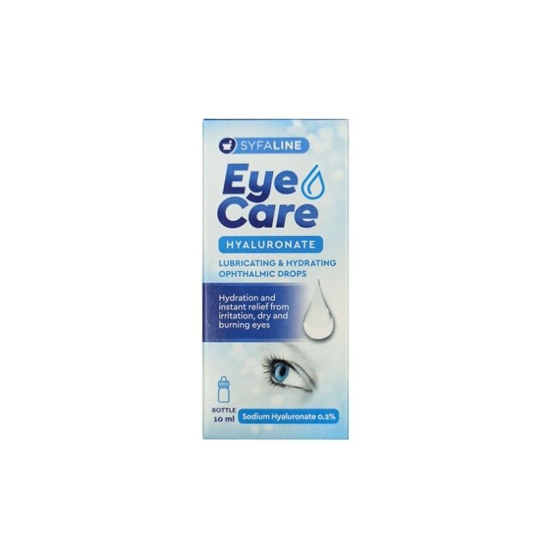 hyaluronate Syfaline Eye Care Hyaluronate Drops Οφθαλμικές Σταγόνες 10ml - Image 1