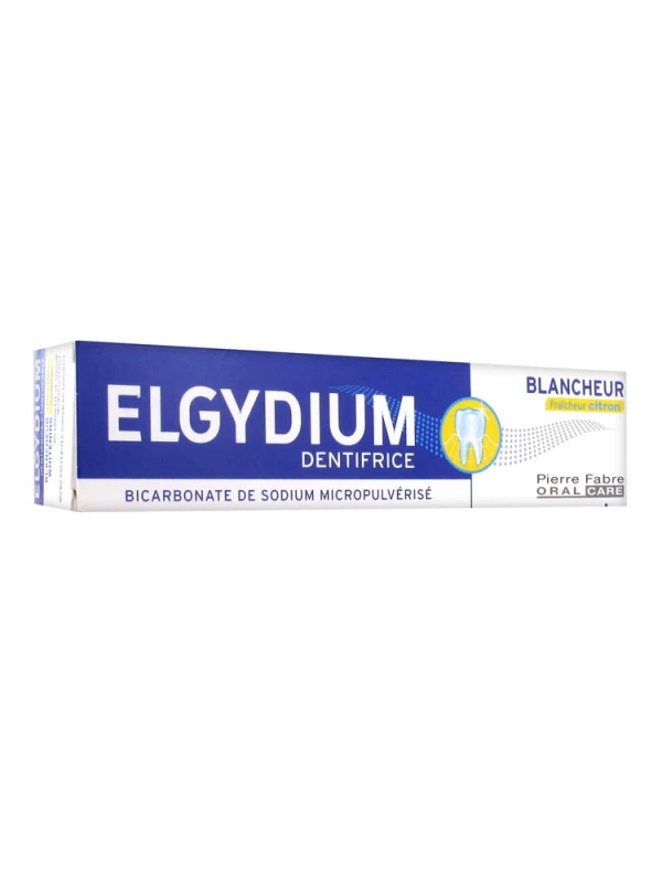 0c4c682b8cdceaee97f13e23bd074e8b.jpg (1) Elgydium Whitening Cool Lemon, Λευκαντική Οδοντόκρεμα με γεύση Λεμόνι 75ml - Image 1