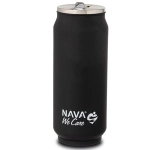 Ποτήρι - Θερμός Με Καλαμάκι We Care 10-016-043 Φ7x18,5cm 500ml Black Nava