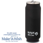 Ποτήρι - Θερμός Με Καλαμάκι We Care 10-016-043 Φ7x18,5cm 500ml Black Nava - Image 3
