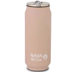 Ποτήρι - Θερμός Με Καλαμάκι We Care 10-016-040 Φ7x18,5cm 500ml Pink Nava