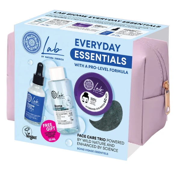 4743318106854 Natura Siberica Promo Lab Biome Everyday Essentials Super Tonic Eye Patche 60 Τεμάχια & Balance Face Serum 30ml & Δώρο Hydration Micellar Water 50ml & & Δώρο Νεσεσέρ 1 Τεμάχιο - Image 1