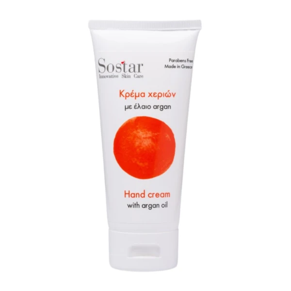 5b5189f714e825f5268146395d8d3367.png Sostar Focus Κρέμα Χεριών με Έλαιο Argan 75ml - Image 1