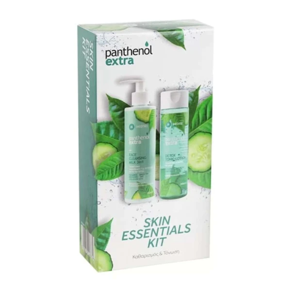 8866545dd99f787d30502fa25fa2e317.jpg Panthenol Extra Promo Cleansing Milk 3 in 1 250ml & Detox Tonic Lotion 200ml - Image 1