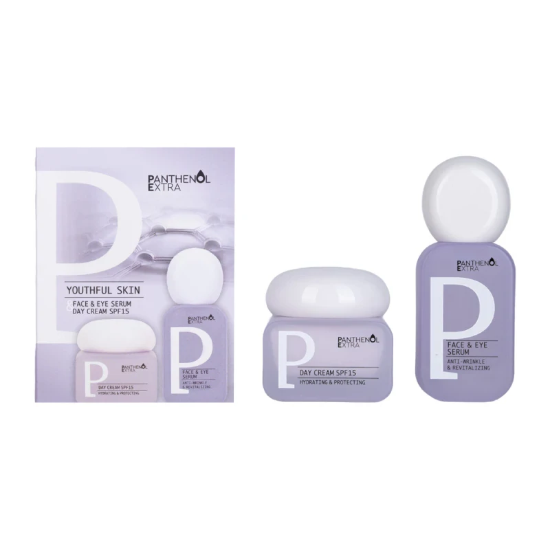 REm9OX9iHiNiLeSkHfFUk3zWe6eJkgQnBiXqQxed.jpg Medisei Panthenol Extra Promo Youthful Skin Face & Eye Serum 30ml & Day Cream Spf15 50ml - Image 1