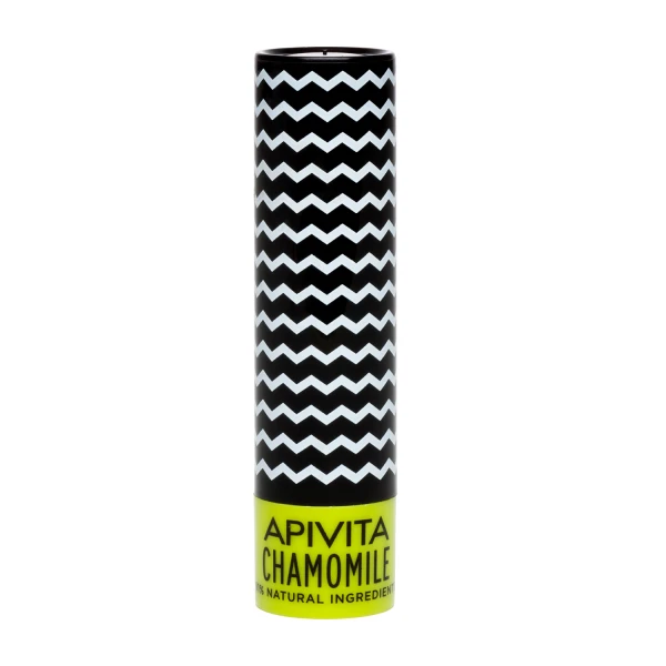 af837bb8c1c7f499753f0c4ba800ea75.jpg Apivita Lip Care με Χαμομήλι SPF15 4.4gr - Image 1